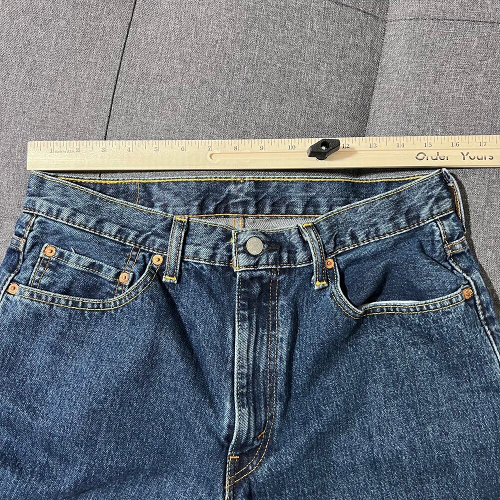 Vintage Levi 550 Jeans Men 34x29‎ Blue 2004 (Actual 32x28.5) - Picture 6 of 9